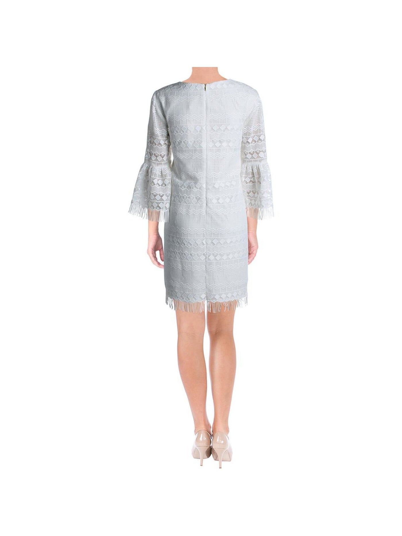trina turk white lace dress Trina Turk White Lace Dress - Size 2