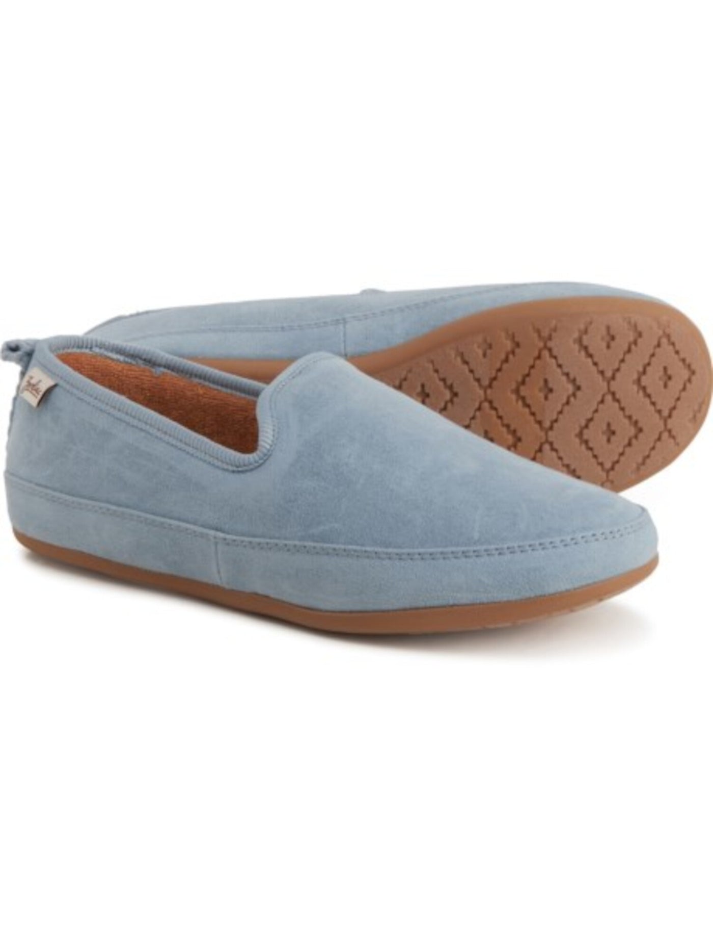 ZODIAC Womens Light Blue Cushioned Comfort Paradise Round Toe Slip On Slippers Shoes 10 M