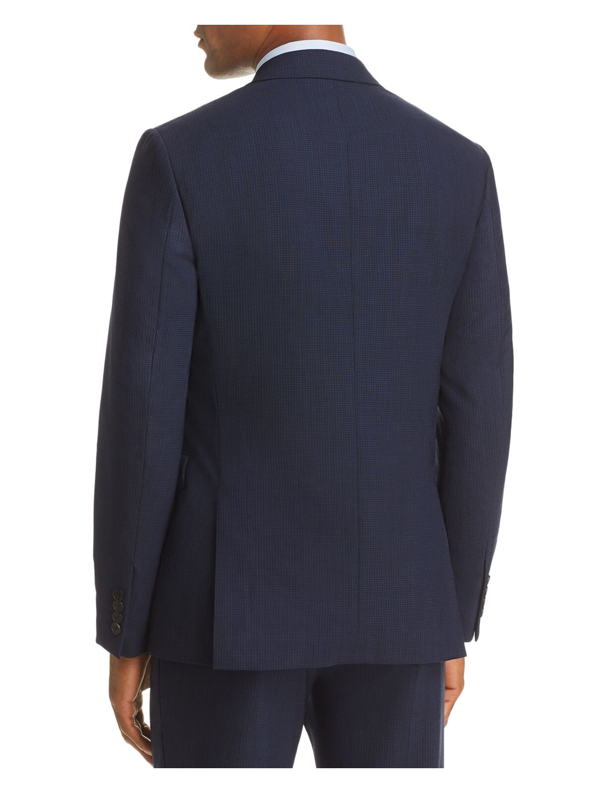 THEORY Mens Blue Single Breasted, Jacket 42R
