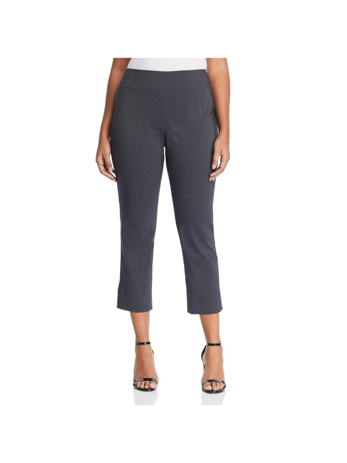 NIC+ZOE Womens Pull-on Cropped Straight leg Pants