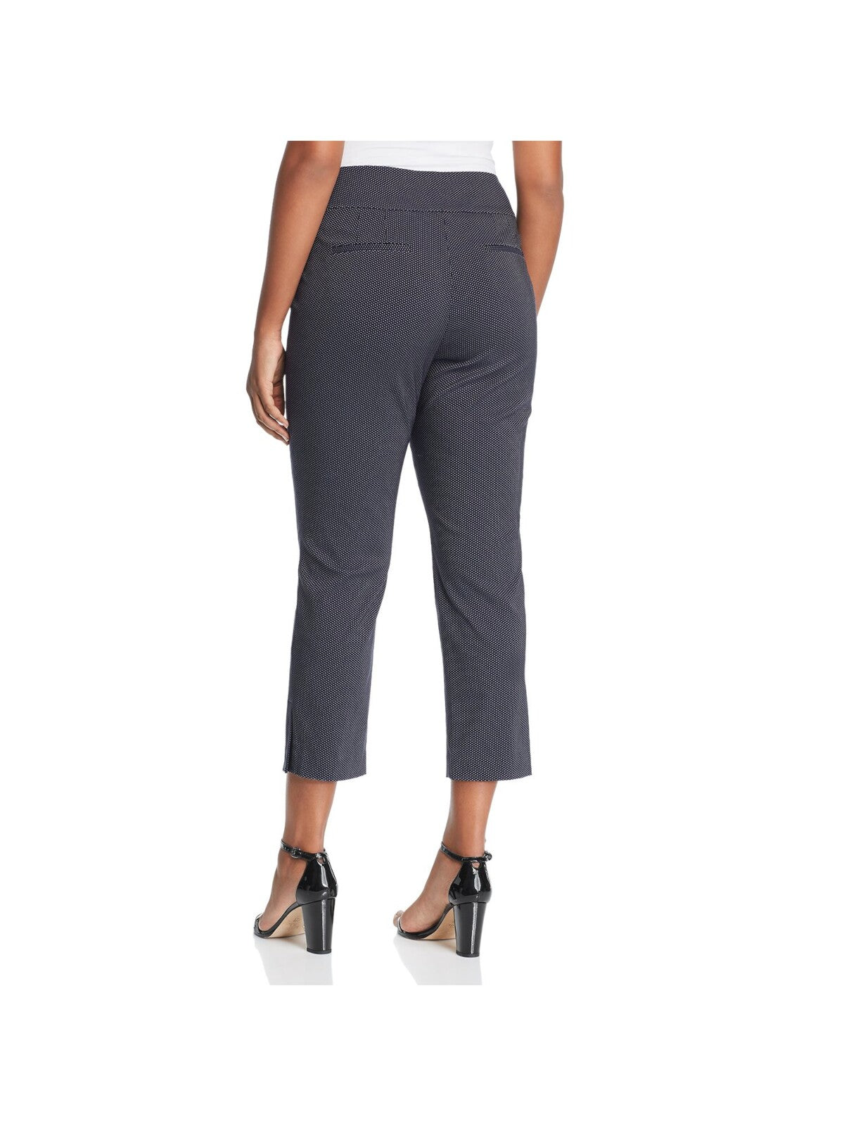 NIC+ZOE Womens Pull-on Cropped Straight leg Pants
