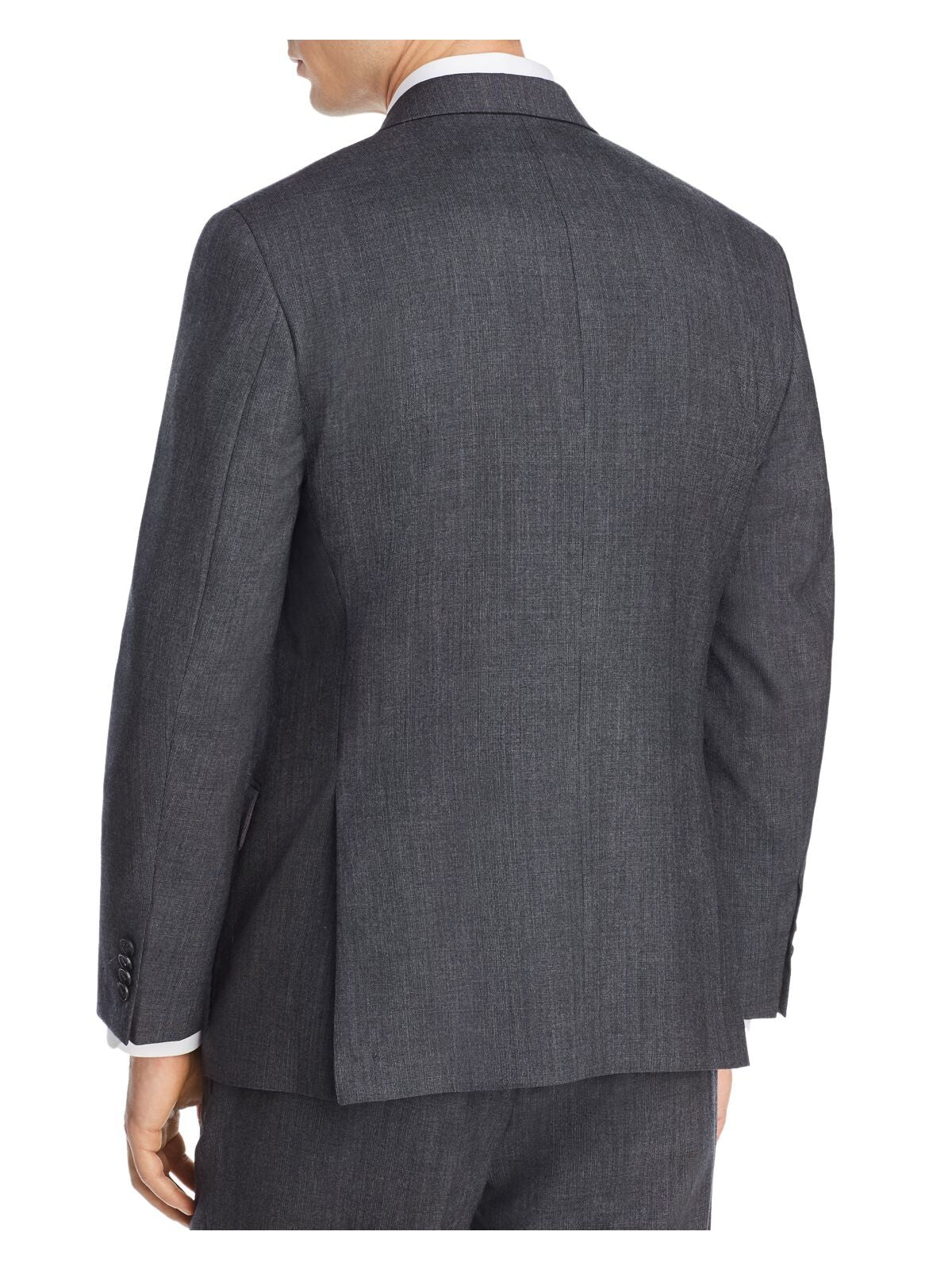 MICHAEL KORS Mens Gray Single Breasted, Blazer Jacket 42 SHORT