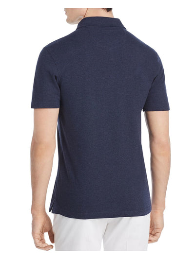 DYLAN GRAY Mens Navy Heather Polo S