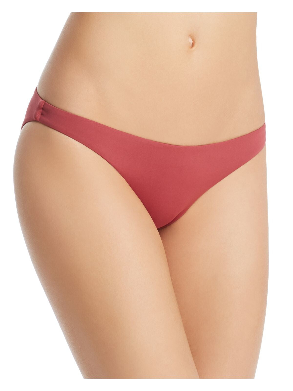 VITAMIN A Women's Pink EcoLux Hipster Swimwear Bottom L\10