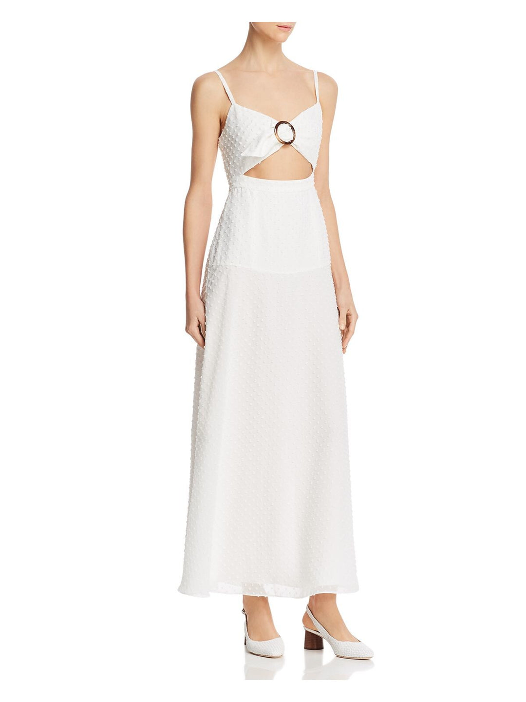 fame and partners maxi dress New with tags Fame and Partners champagne maxi dress bridesmaid prom