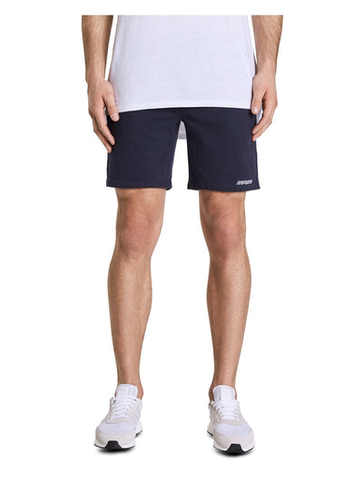 NXP Mens Navy Drawstring Striped Athletic Fit Cotton Shorts XXL/ 38
