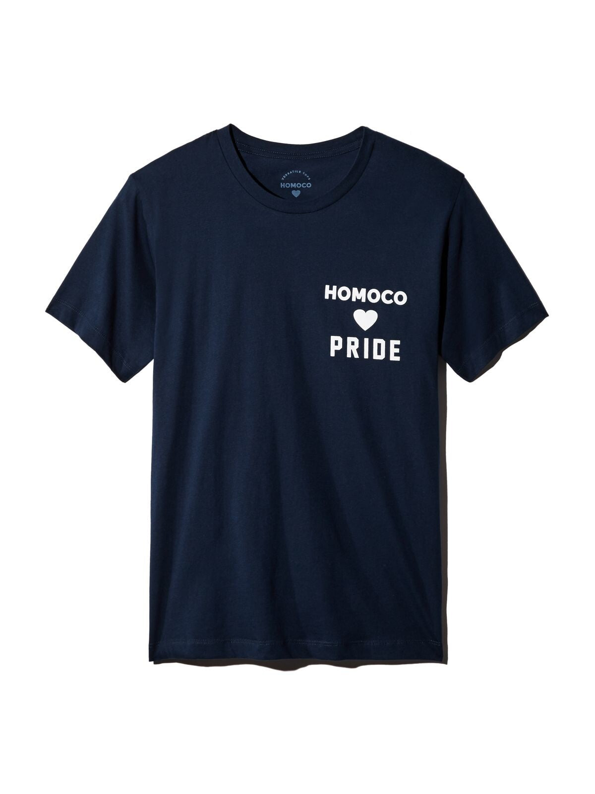 HOMOCO Mens Navy Graphic Short Sleeve T-Shirt XL