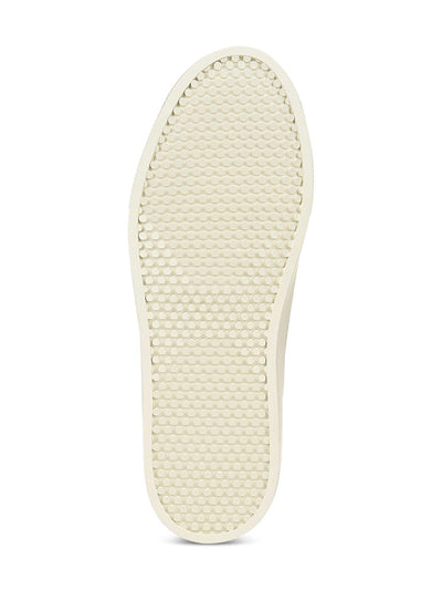VIA SPIGA Womens White Comfort Sybil Cap Toe Platform Lace-Up Leather Athletic Sneakers Shoes M