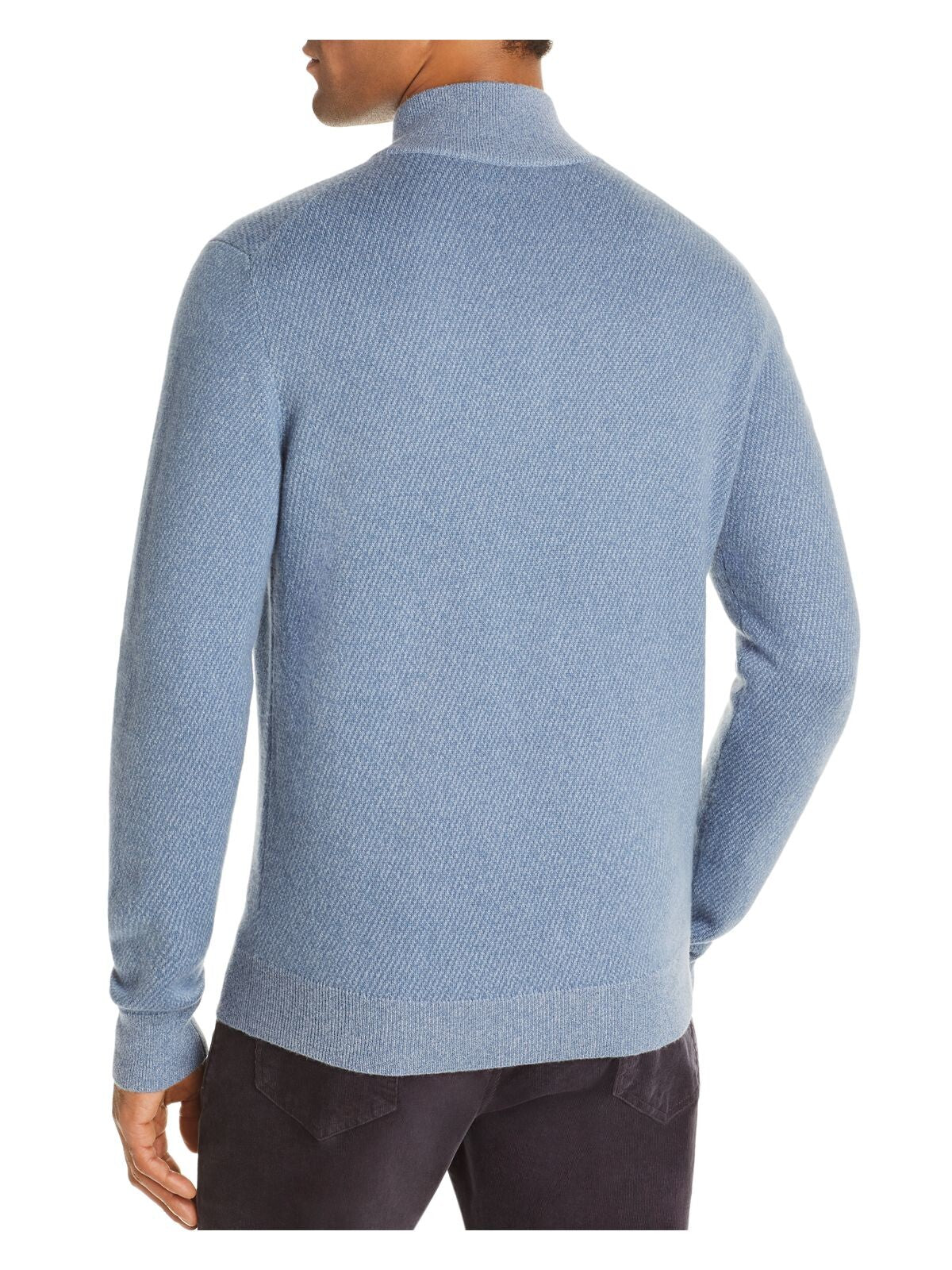 The Mens store Mens Blue Quarter-Zip Sweater L