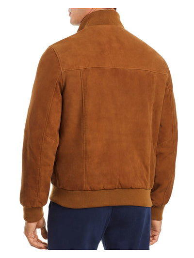 DYLAN GRAY Mens Beige Bomber Jacket S