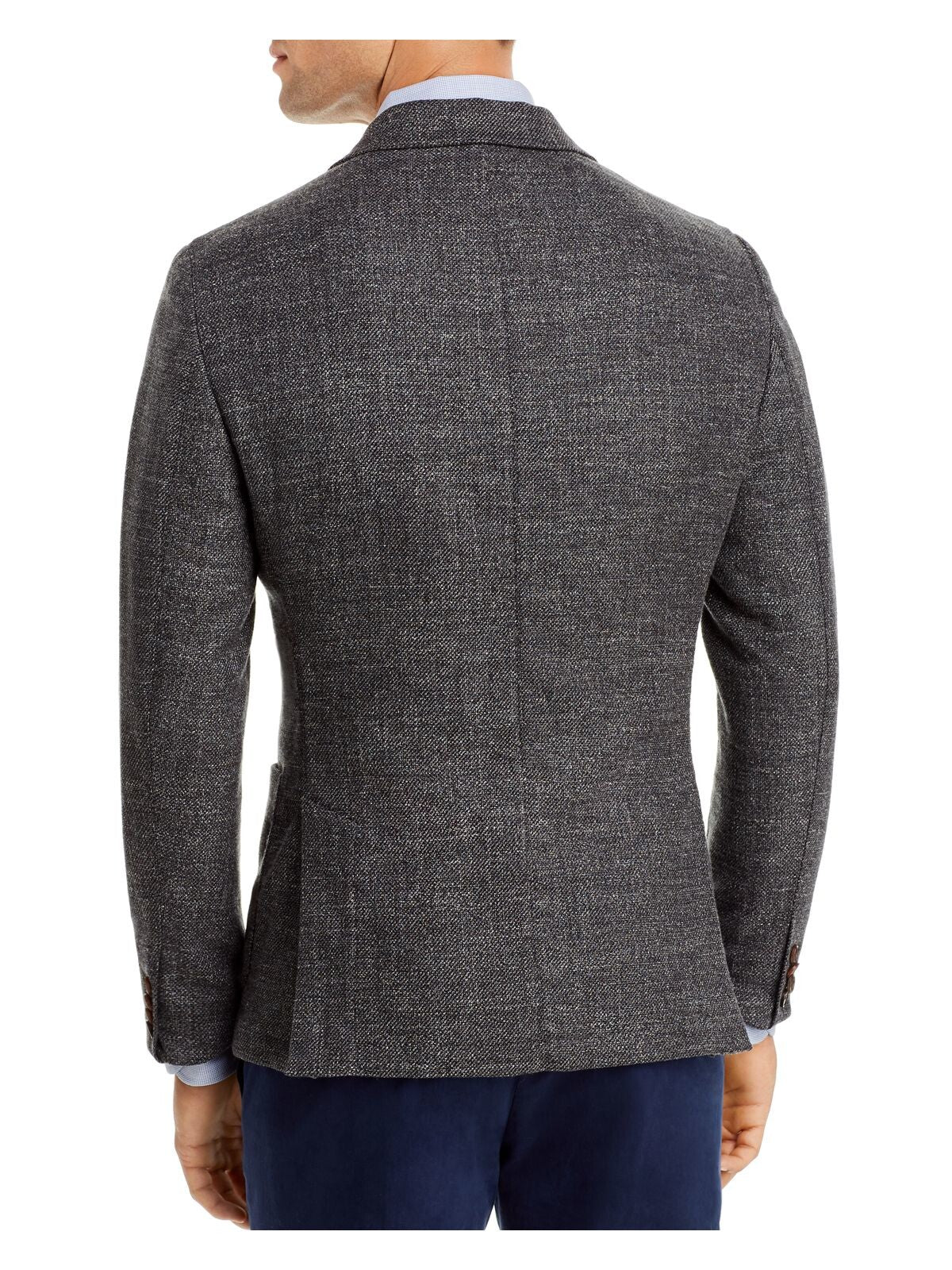 DYLAN GRAY Mens Gray Classic Fit Cotton Blend Sport Coat 42R