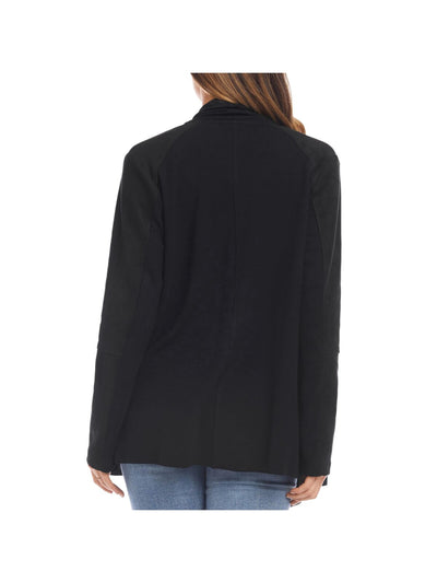 KAREN KANE Womens Black Long Sleeve Blazer Jacket S