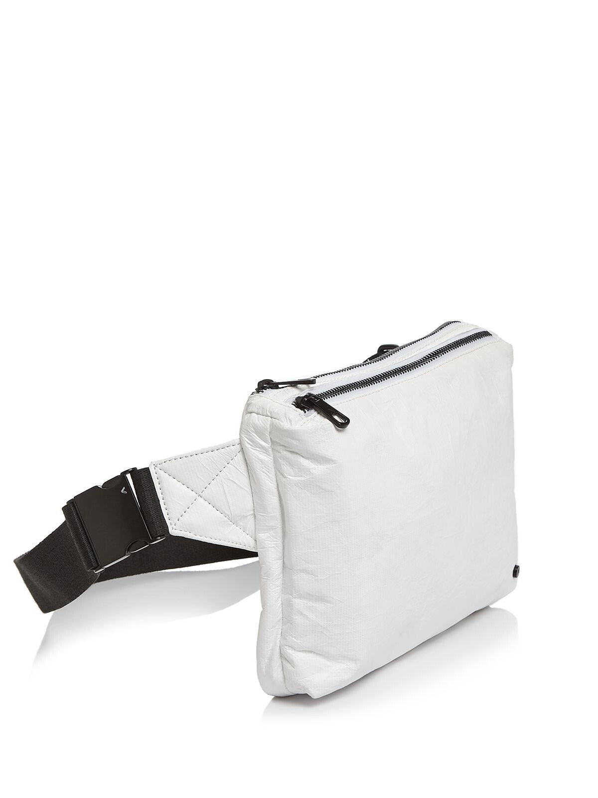 STATE Women's White Webster Buckle Adjustable Strap Belt Bag Purse