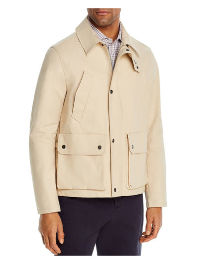 DYLAN GRAY Mens Beige Zip Up Jacket L