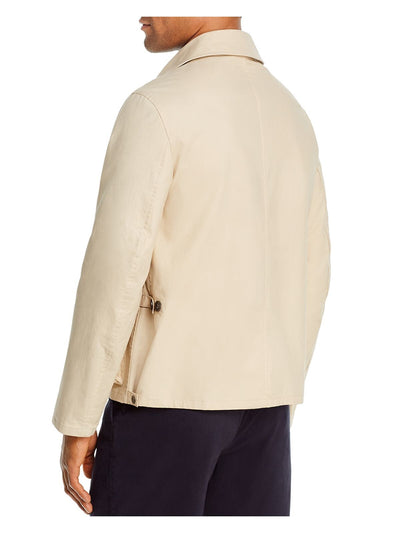 DYLAN GRAY Mens Beige Zip Up Jacket M