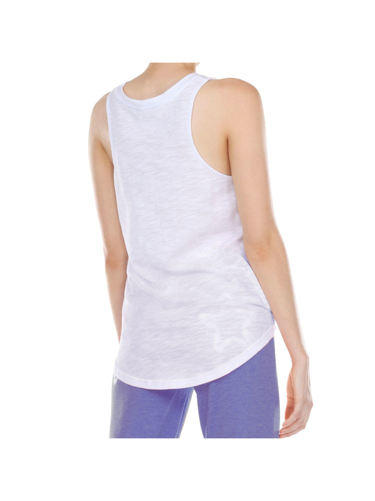 HONEYDEW Intimates White Slub Tank Sleep Shirt Pajama Top S