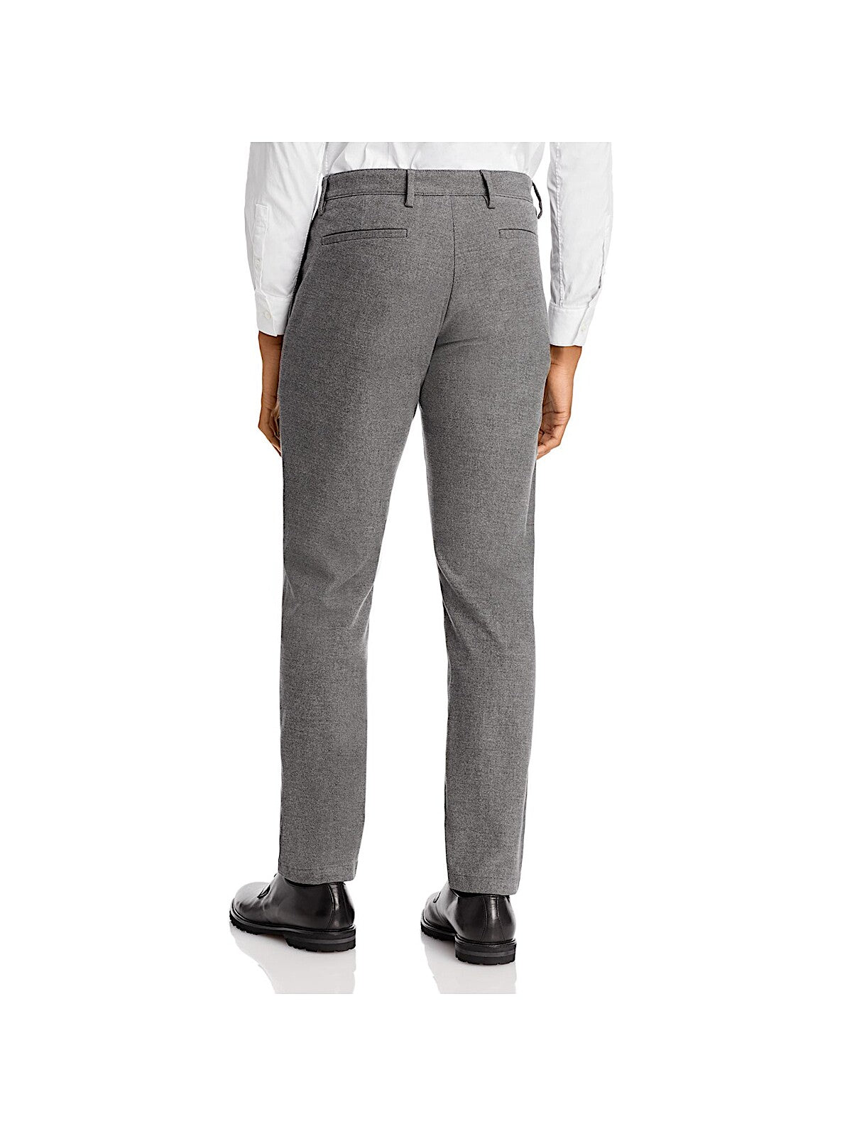 NNO7 Mens Gray Straight Leg, Slim Fit Pants 32 X 32