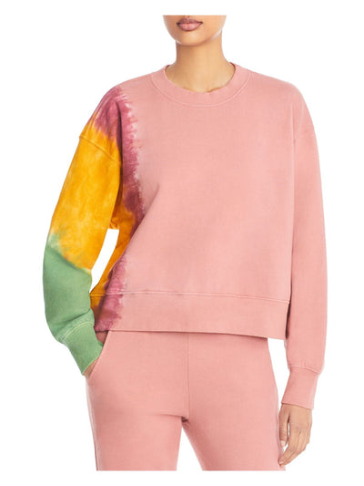 VELVET Womens Ribbed Long Sleeve Pullover Crew Neck Sweater