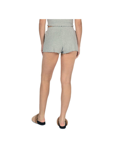 VINTAGE HAVANA Womens Stretch Pocketed Lace-up Front Stretch Shorts