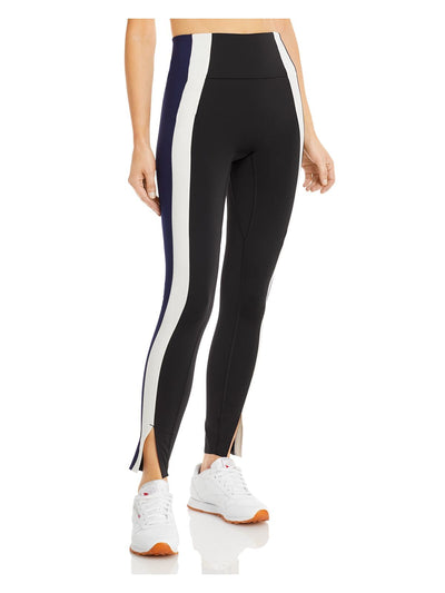 PUMA Womens Black Color Block Active Wear High Waist Leggings XS