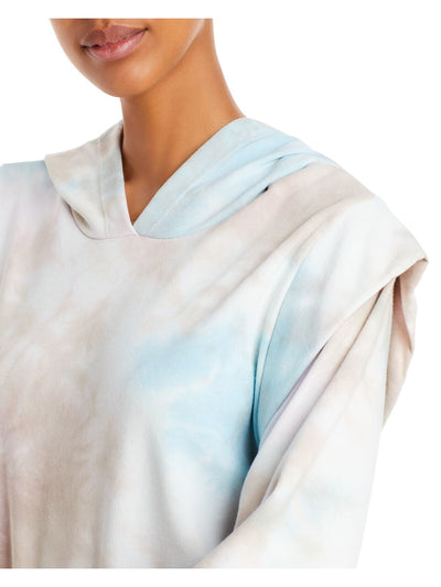 AQUA Womens Long Sleeve Hoodie Top