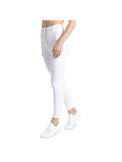 HEROINE SPORT Womens White Stretch Skinny Leggings S