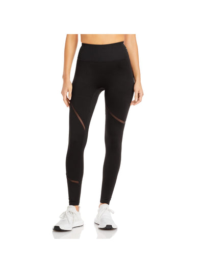 PUMA Womens Stretch Mesh Active Wear Skinny Leggings