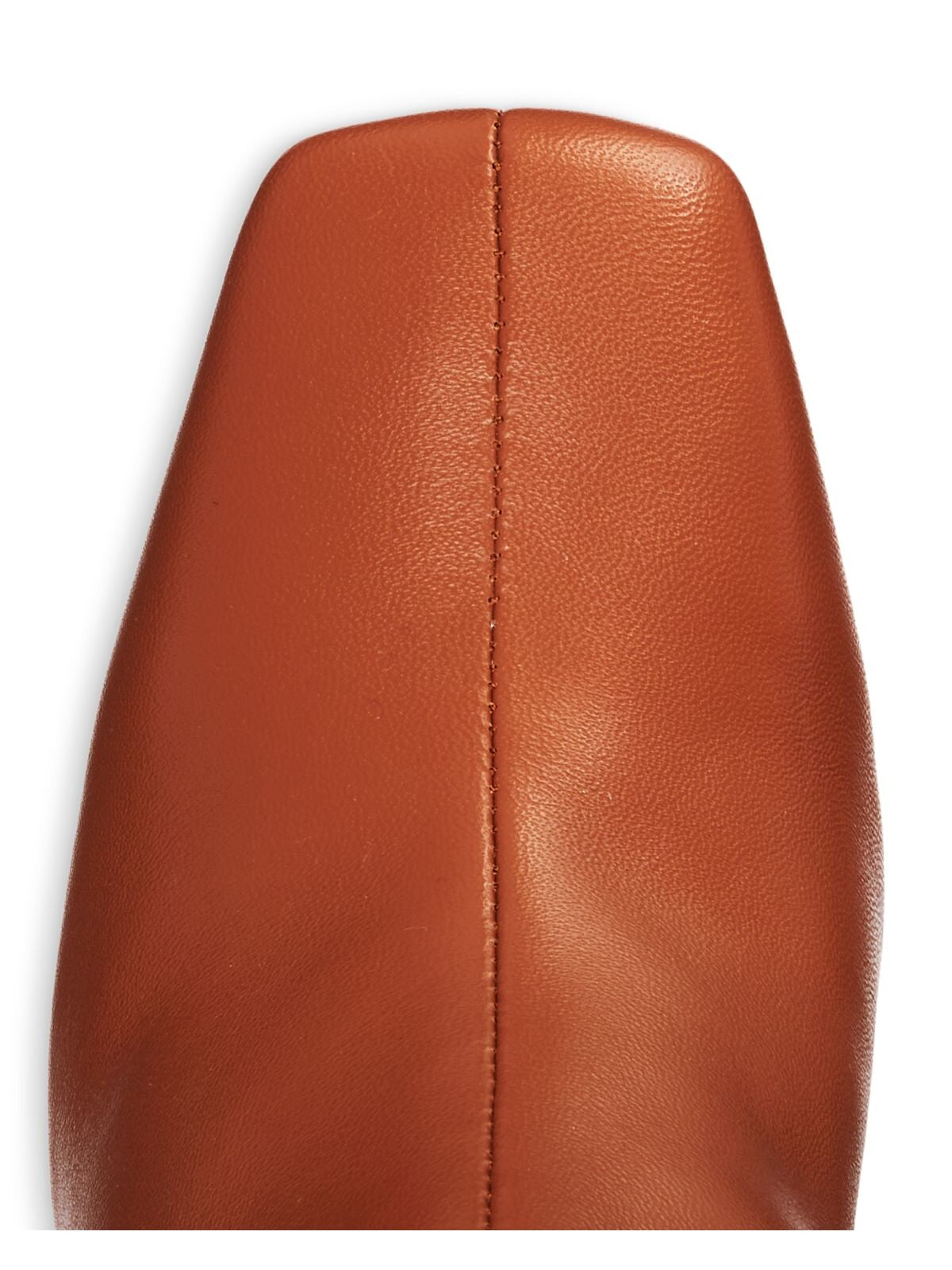 AQUA Womens Brown Comfort Goring Juno Square Toe Block Heel Zip-Up Leather Booties 9.5 M