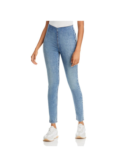 RAG & BONE Womens Stretch Pocketed Skinny High Waist Jeans