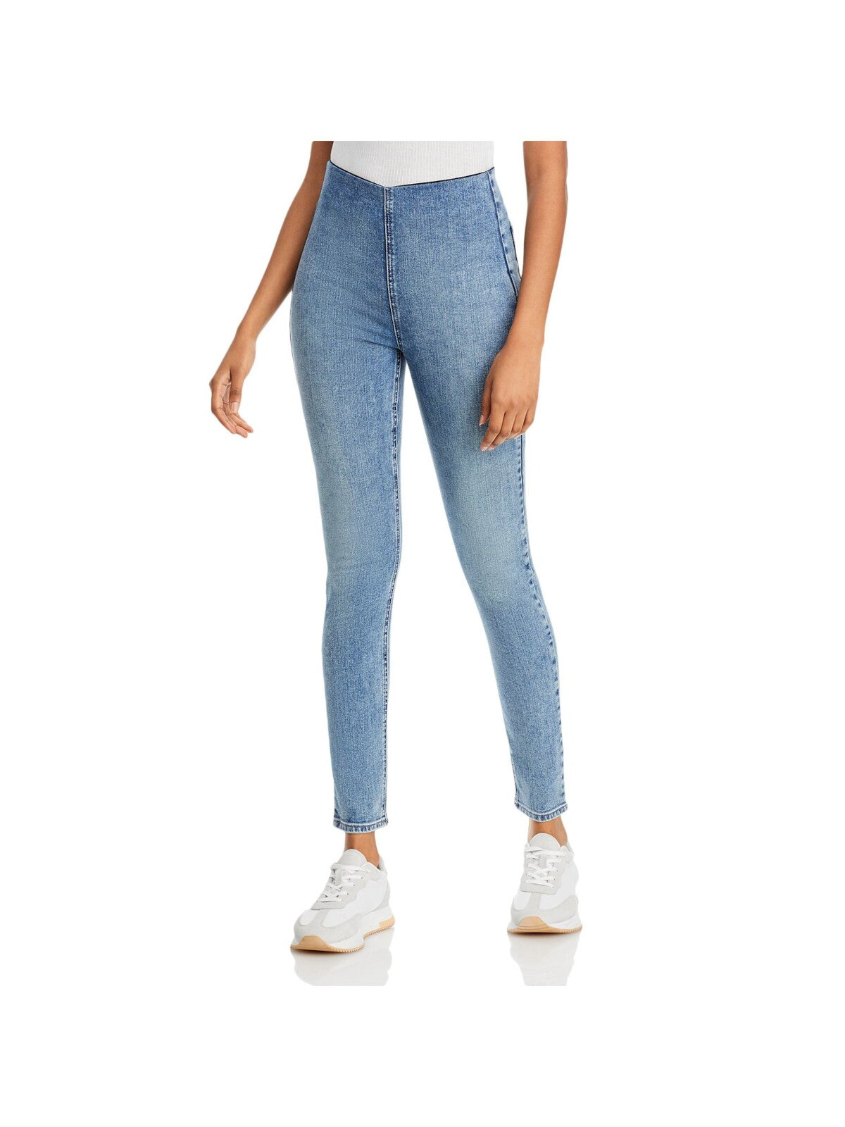 RAG & BONE Womens Blue Stretch Pocketed Skinny High Waist Jeans XS