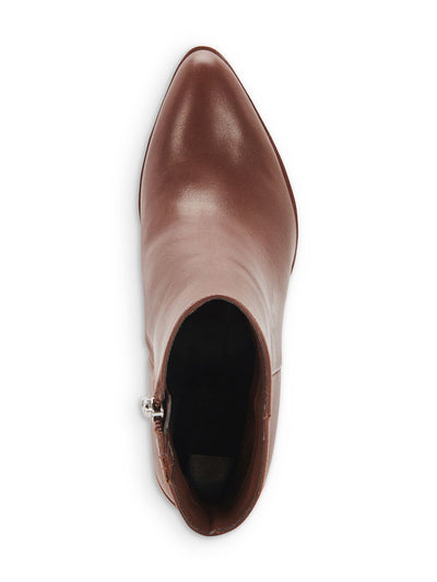 DOLCE VITA Womens Brown Padded Tasseled Terrie Round Toe Block Heel Slip On Leather Pumps Shoes 6 M