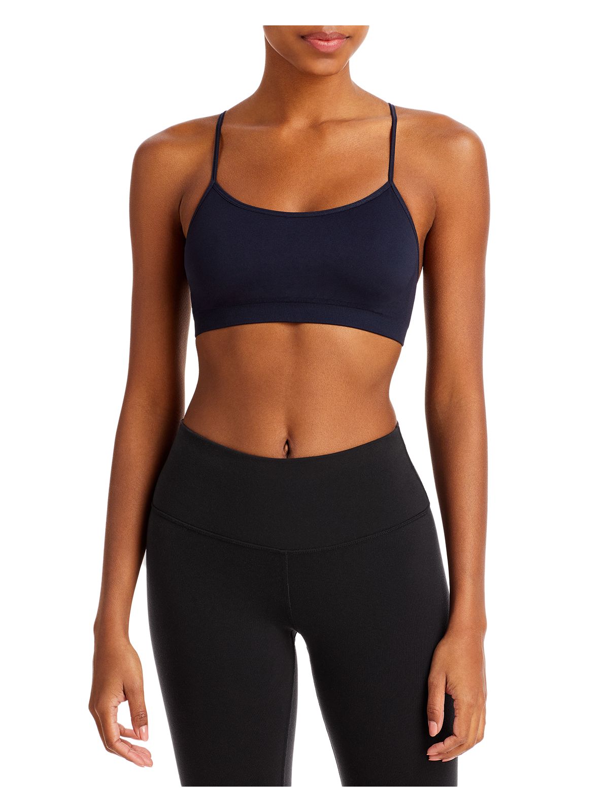 SPLITS 59 Intimates Navy Ribbed Band Sports Bra XS\S