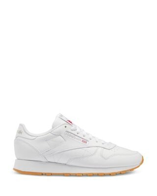 REEBOK Mens White Mixed Media Cushioned Round Toe Wedge Lace-Up Leather Sneakers Shoes 8.5