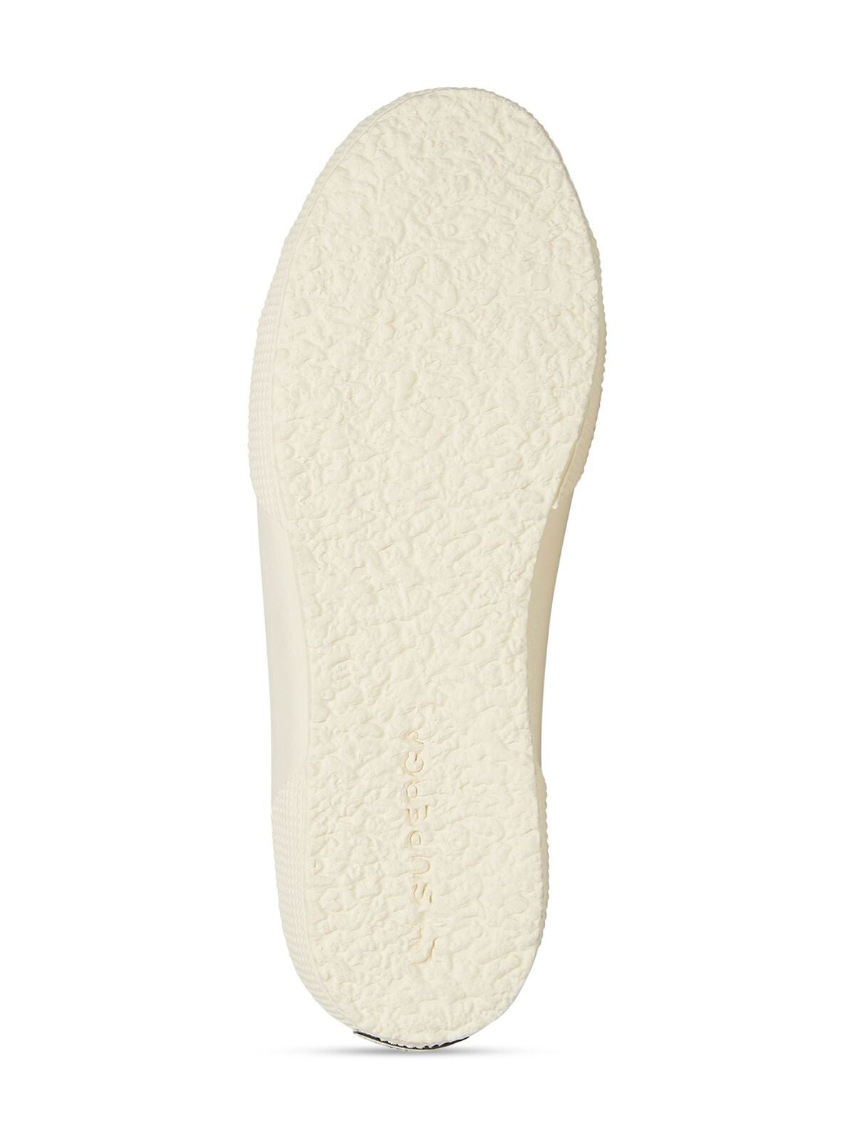 SUPERGA Womens Ivory Comfort Logo 2750 Emrata Round Toe Platform Lace-Up Athletic Sneakers Shoes