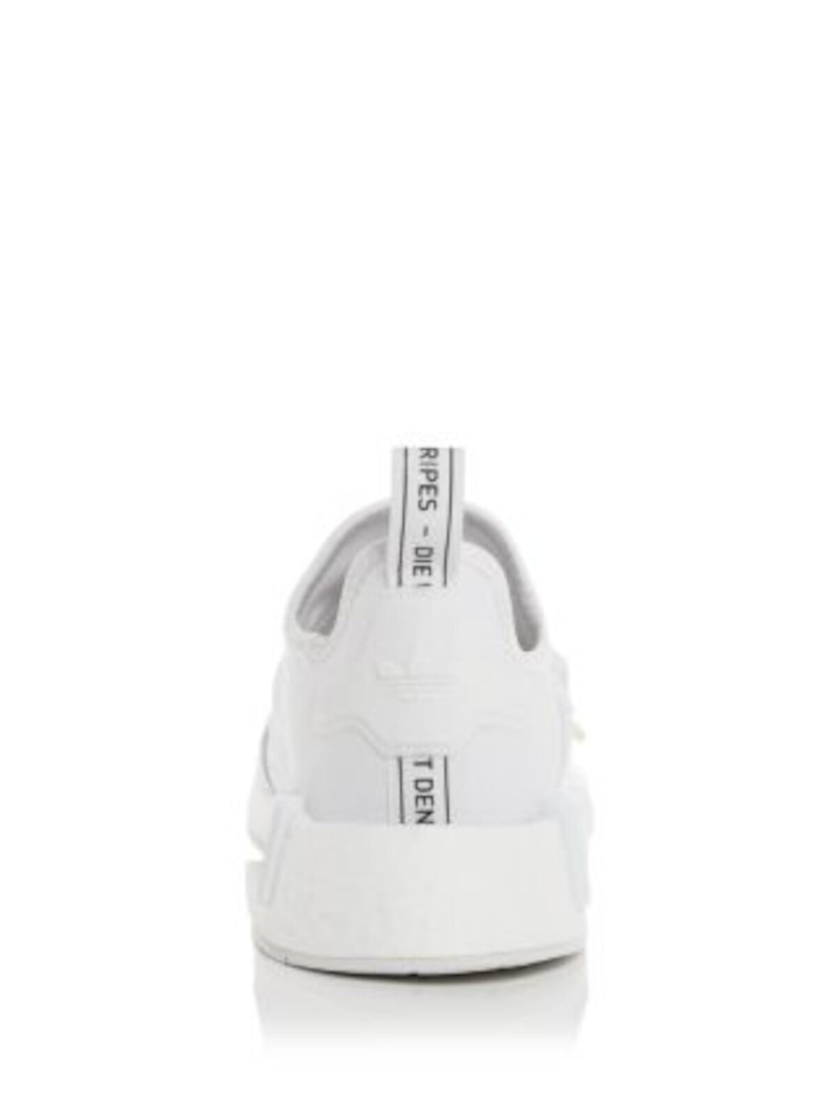 ADIDAS Womens White Mixed Media Elastic Crisscross Straps Back Pull-Tab Padded Nmd R1 Round Toe Wedge Sneakers Shoes 6