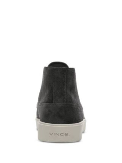 VINCE. Mens Gray Logo Chukka Padded Tacoma Round Toe Platform Lace-Up Leather Sneakers Shoes 12 M