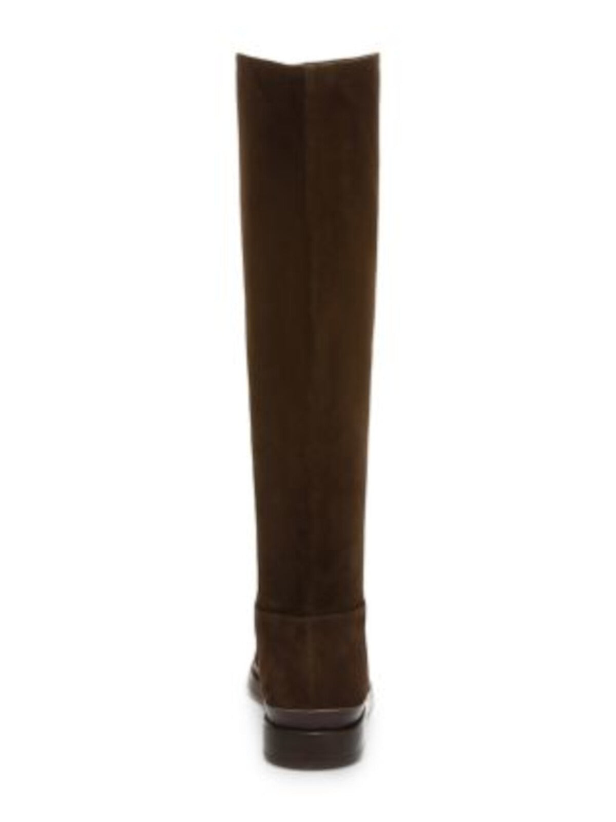 VINCE. Womens Brown Padded Carleigh Round Toe Leather Riding Boot 6.5 M