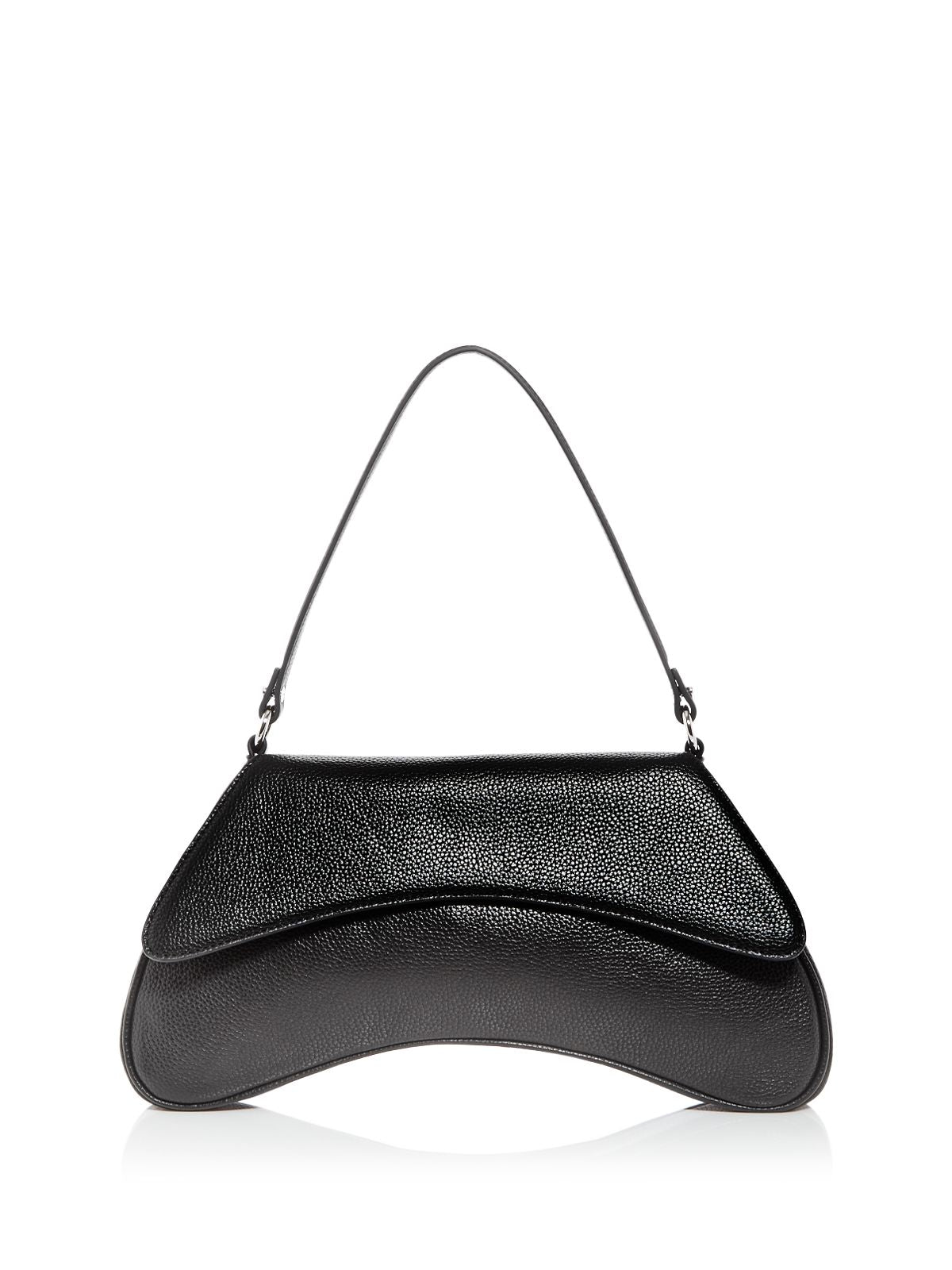 SIMON MILLER Women's Black Solid Single Strap Shoulder Bag