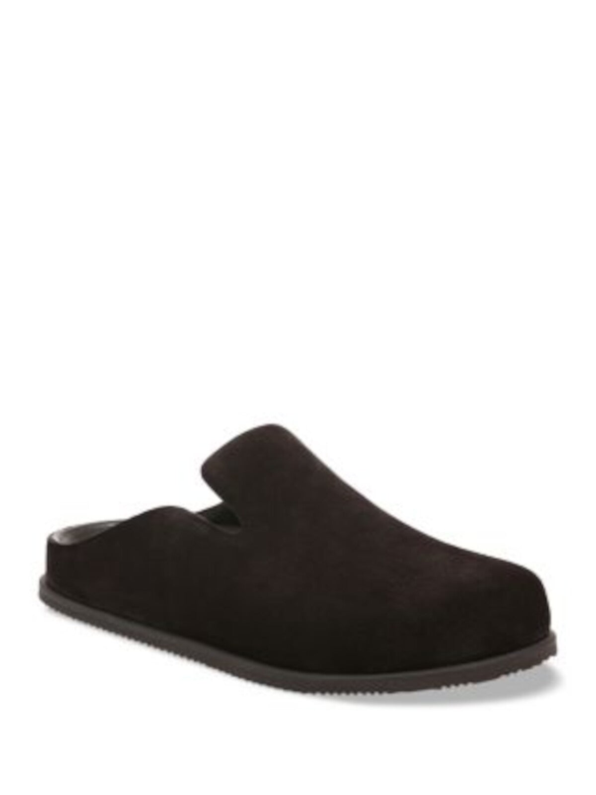 VINCE. Mens Brown Notched Padded Treaded Decker Round Toe Slip On Suede Clogs Shoes 8.5 M