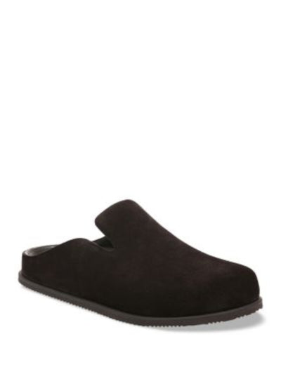 VINCE. Mens Brown Notched Padded Treaded Decker Round Toe Slip On Suede Clogs Shoes 8.5 M