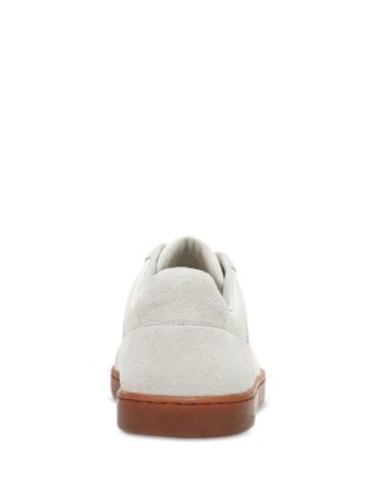 VINCE. Mens White Mixed Media Logo Accents Padded Perforated Noel Round Toe Lace-Up Leather Sneakers Shoes 11.5 M