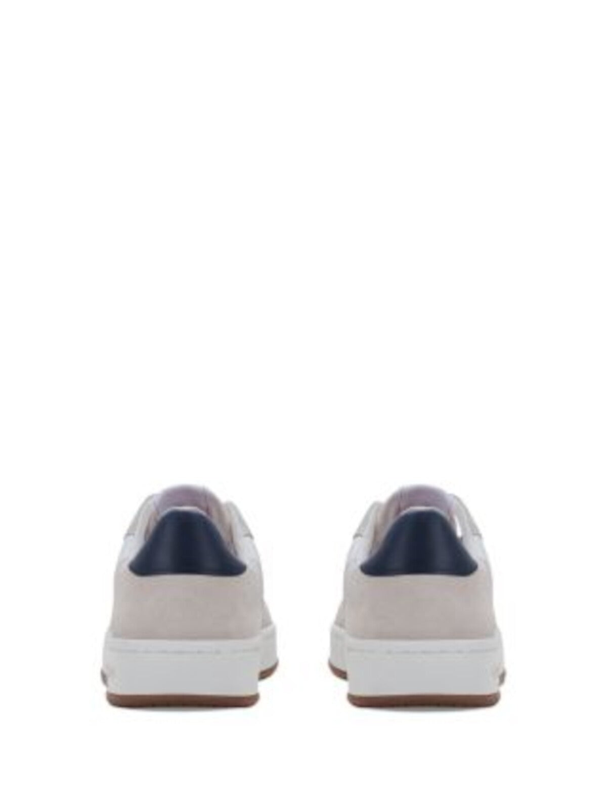 GREATS Mens White Mixed Media Padded Union Round Toe Lace-Up Leather Sneakers Shoes 6