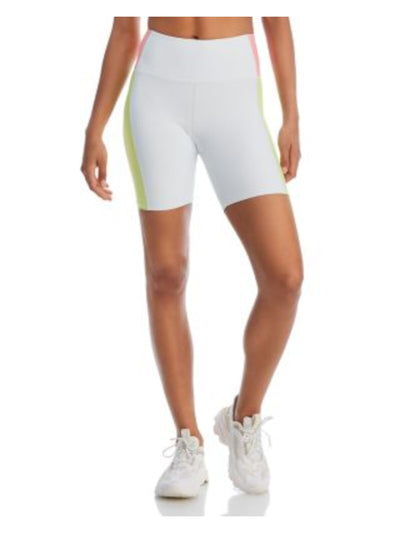 AQUA ATHLETIC Womens Pocketed High Waist Shorts
