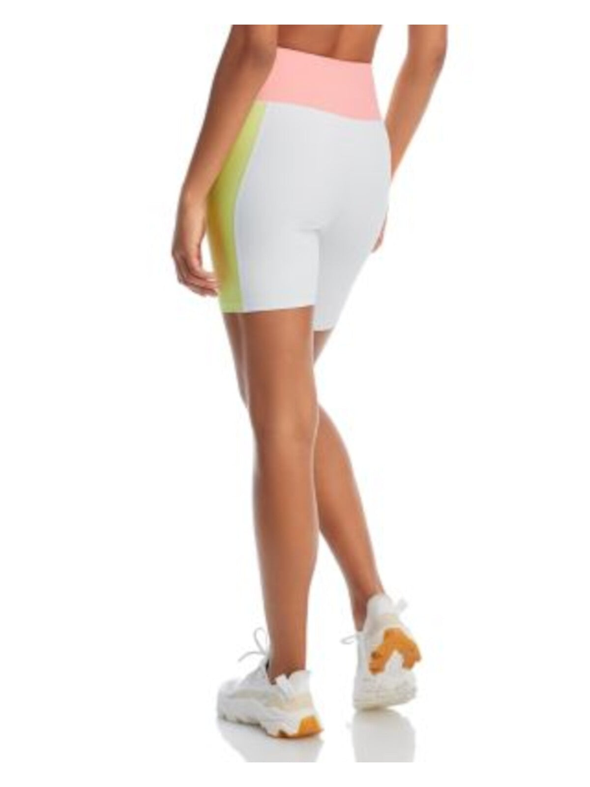 AQUA ATHLETIC Womens Pocketed High Waist Shorts