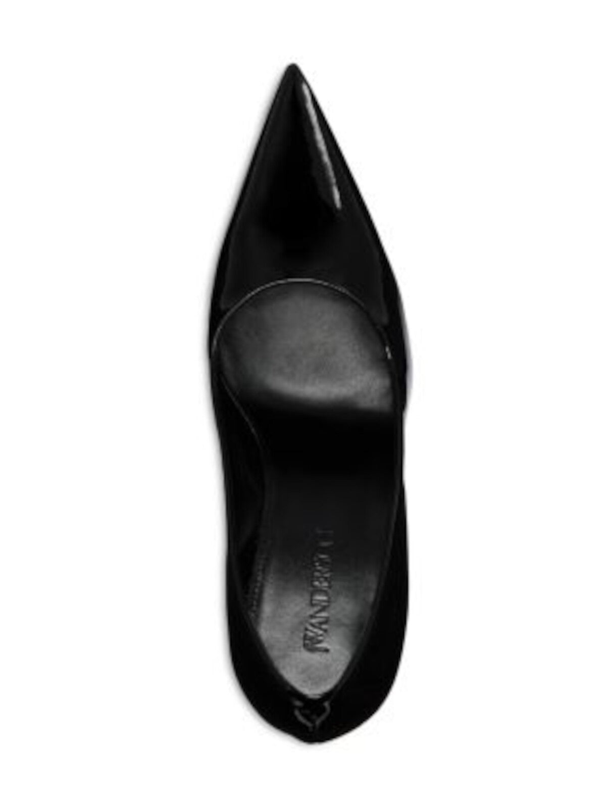 JW ANDERSON Womens Black Padded Pointed Toe Sculpted Heel Slip On Leather Pumps Shoes 37