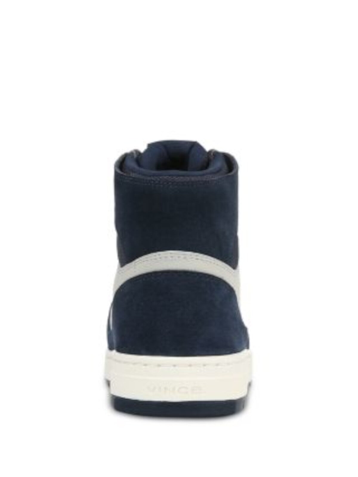 VINCE. Mens Navy Mixed Media Perforated Padded Mason Round Toe Platform Lace-Up Sneakers Shoes 10 M