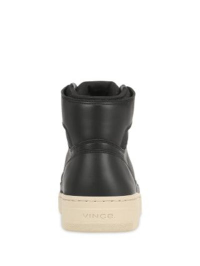 VINCE. Womens Black Logo Accents Perforated Padded Mason Round Toe Platform Lace-Up Sneakers Shoes 9 M
