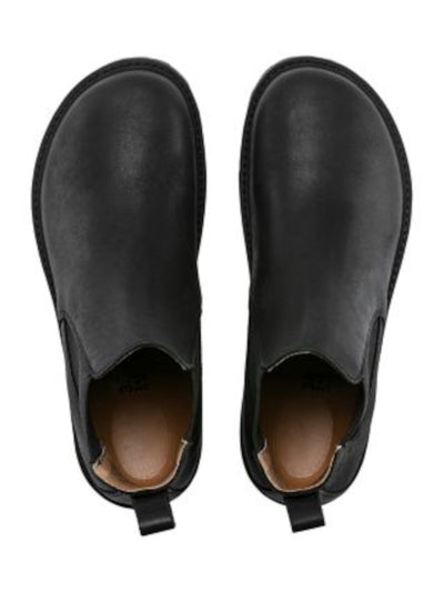 BIRKENSTOCK Mens Black Heel Pull-Tab Padded Goring Water Resistant Stalon Round Toe Leather Chelsea Boot 44