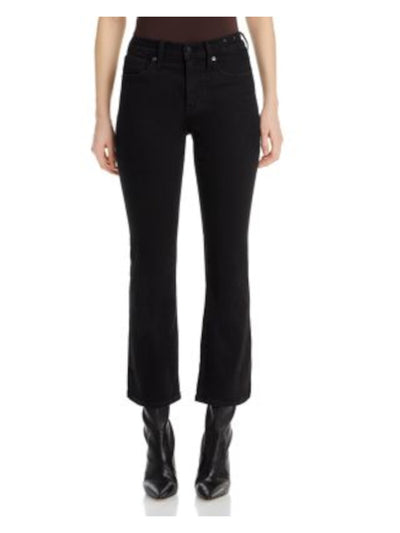 MADEWELL Womens Zippered Flare Jeans