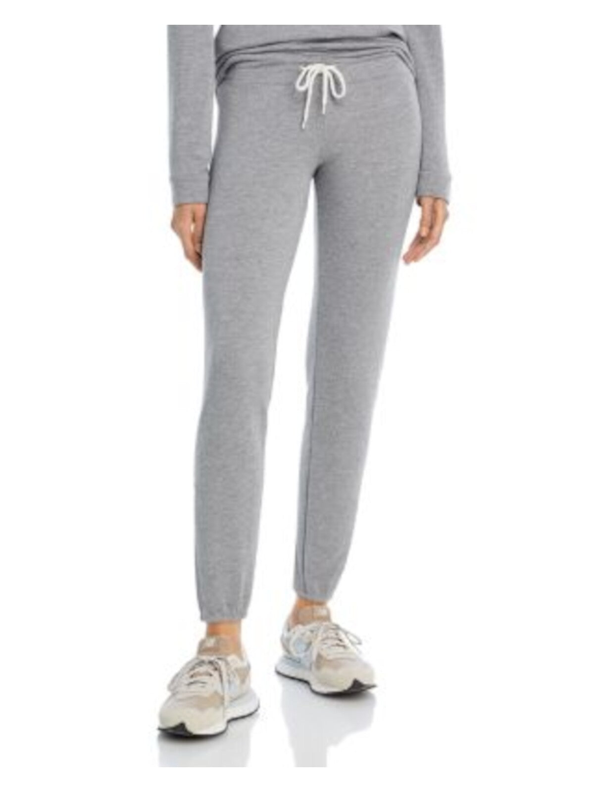 MONROW Womens Gray Heather Lounge Pants S